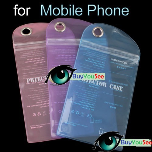 Free shipping Universal Waterproof Pouch Bag Protector Case Cover for Smartphone Mobile Phone wholesale