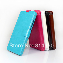 Wholesale luxury leather protective case for lenovo p780 cell phone stand function high quality retail packing freeshipping