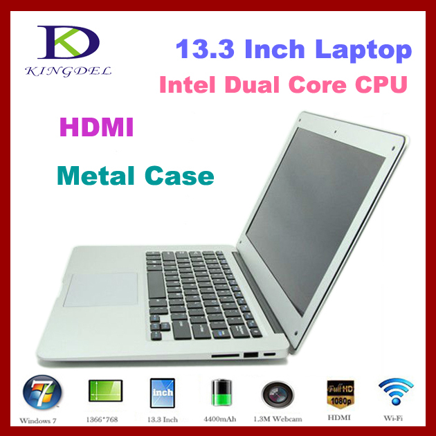 13 3 ultrabook Laptop Ultra Notebook INTEL i3 3217U Dual Core Quad Threads Laptop Notebook 4GB