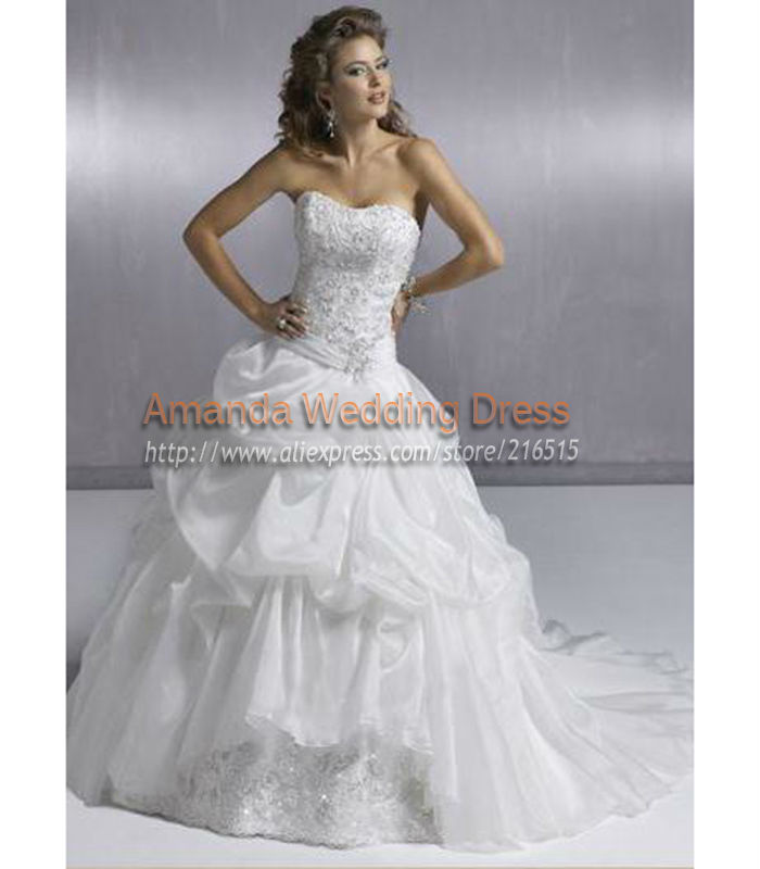 Advanced For Sale Plus Size Sparkly Wedding Dress wd00569 Sweetheart ...