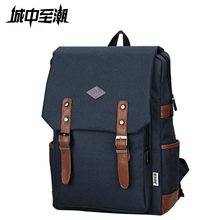 WOOVAN men and women backpack computer shoulder bags college students school bag Korean travel the knapsack