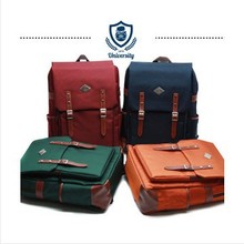 WOOVAN men and women backpack computer shoulder bags college students school bag Korean travel the knapsack