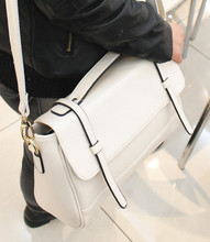 High quality genuine leather_women’s handbag 2013 first layer of cowhide messenger bag_elegant & graceful shoulder bag