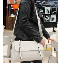 High quality genuine leather women s handbag 2013 first layer of cowhide messenger bag elegant graceful