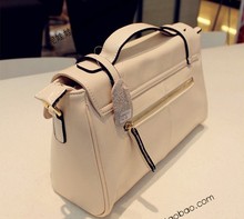 High quality genuine leather women s handbag 2013 first layer of cowhide messenger bag elegant graceful