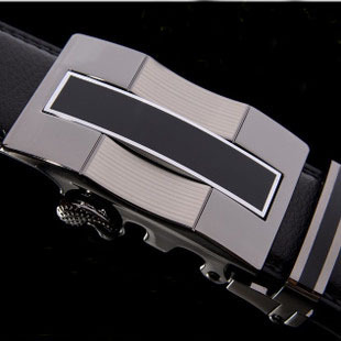 Belt 2015 new arrival men automatic buckle brand designer leather belts for business men which high