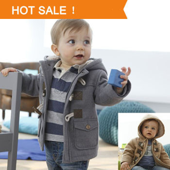 Boys Jacket and Coats for Winter 2014 Brand Autumn Children Clothing Thicking Outwear Baby Kids Overcoat