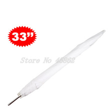 100% New 2pcs & Wholesale 33 inch/84cm White soft diffuser Umbrella Flash Umbrella for Photo Studio Accessories Free Shipping