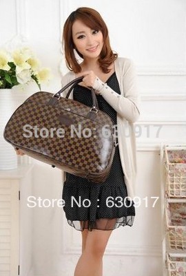 Free Shipping 20 travel bag vintage color block handbag straw braid
