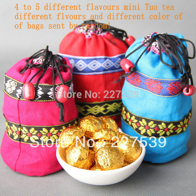 pu88 promotion gold mini Tuo Cha pu erh tea pu erh chinese Yunnan Tuo 4 different