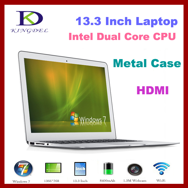 Metal case Ultrathin i5 Laptop computer Dual core 13 3 Notebook with 2GB RAM 64GB SSD