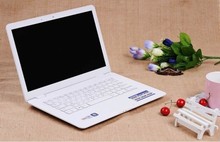 Free Shipping High Quality 14 inch Windows Laptop Intel Atom D2500 Dual Core 4GB RAM 500GB