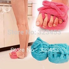 body beautiful leg foot care 5 fingers Slim Slipper Half Sole Massage Shoes Weight Loss Dieting
