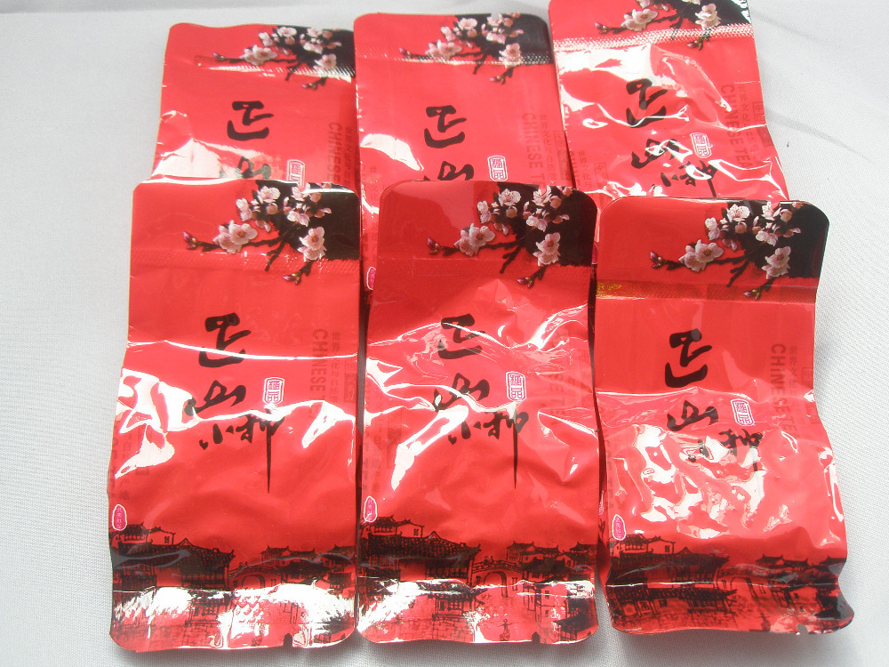 2 packs 2015 wuyi lapsang souchong free shipping health tea tea milk tea