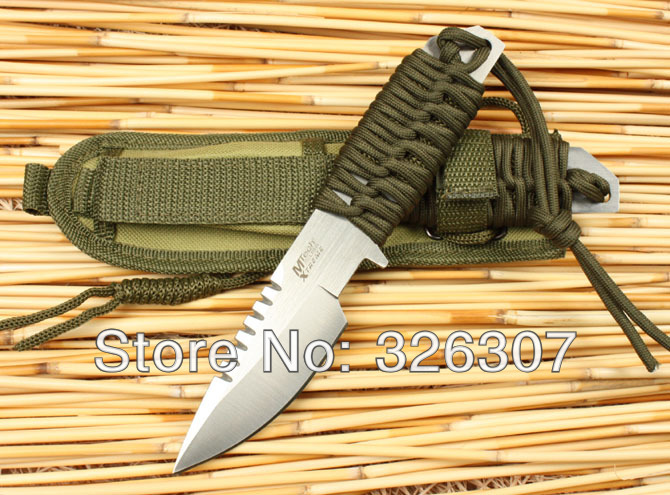 Small straight outdoor survival knife folding knife gift knife outdoor knives
