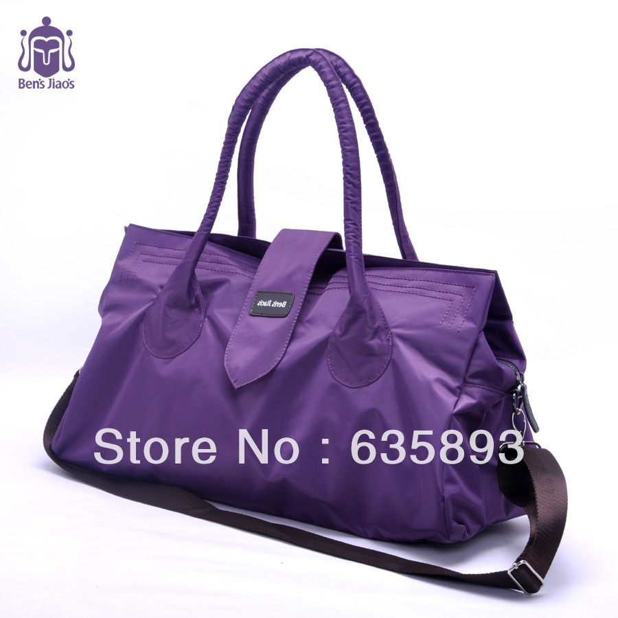 sale!!women messenger bag nylon one shoulder cross-body purple handbag ...