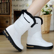 2013 flat thick waterproof snow boots women’s boots