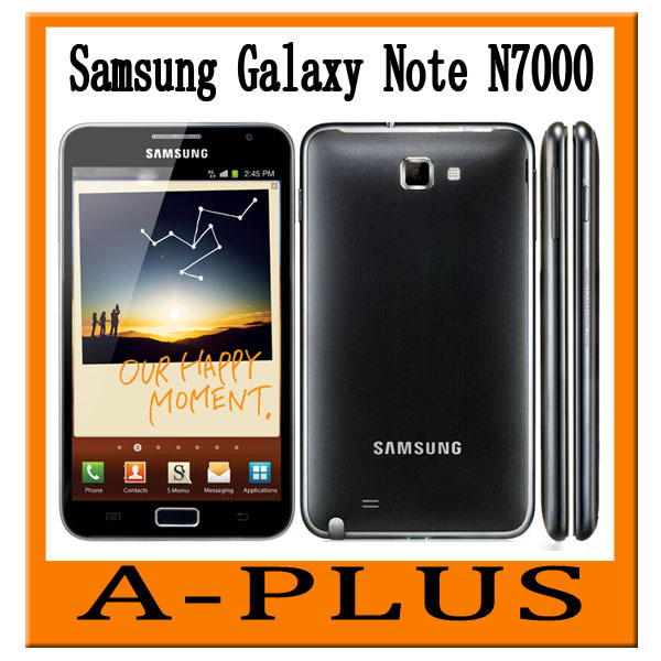 Original Samsung Galaxy Note N7000 Dual Core 8MP GPS WIFI Android Refurbished Smart Phone