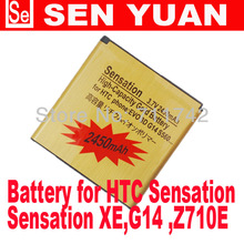 Golden battery BG58100 Brand New 2450mAh Battery For HTC Sensation Sensation XE G14 Z710E
