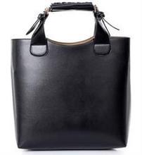 free shipping cheap womens black bag women leather handbag one shoulder casual fashion handbags