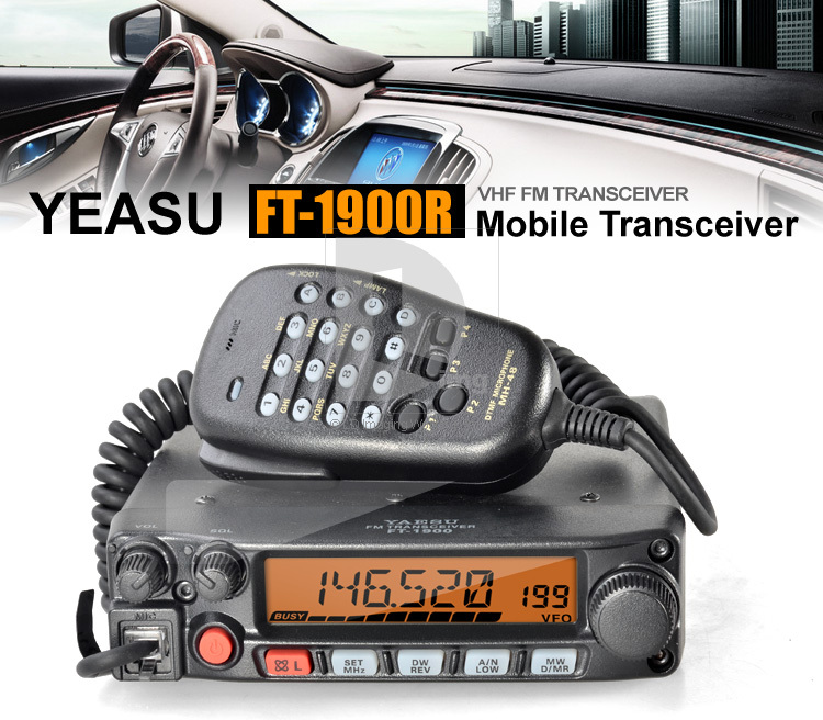 Купить Новый yaesu ft1900r УКВ 55w 144 МГц мобильный трансивер радио