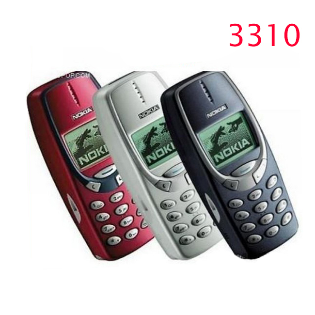 Refurbished original Nokia 3310 cheap phone unlocked GSM 900 1800 with russian menu multi languages 1