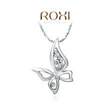 ROXI delicate rose golden new arrival butterfly necklaces fashion jewelrys for women Valentine s Day Christmas