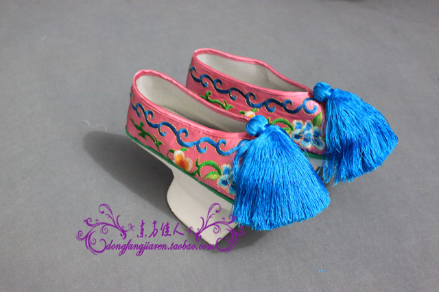Princess shoes flag shoes flag shoes flower pot bottom shoe