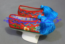 Princess shoes flag shoes flag shoes flower pot bottom shoe