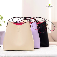 Free shipping women s handbags autumn and winter bucket bag messenger bag shoulder bag fashion bag