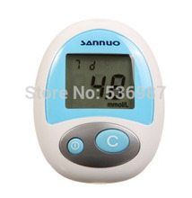 New Secure Glucose Meter Glucometer Monitoring Blood Sugar+50pcs test strips