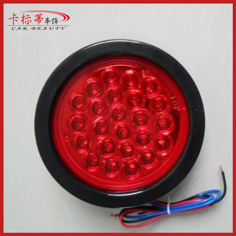 Tail lights in car led trailer