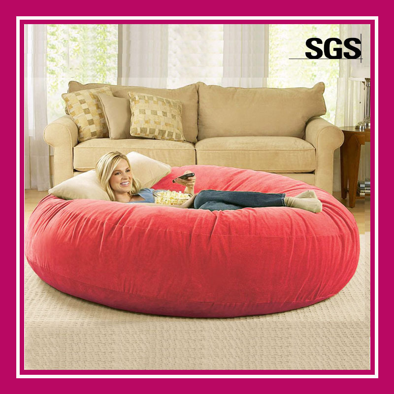 Round Sofa Bed/Oversized Bean Bag Chairs Cerise 71-inch UPS Free(China ...