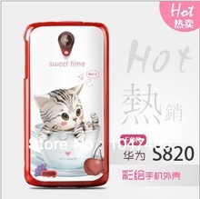 Cell Phone Case For Lenovo S820  New style Fashion Cartoon Case Free Shipping