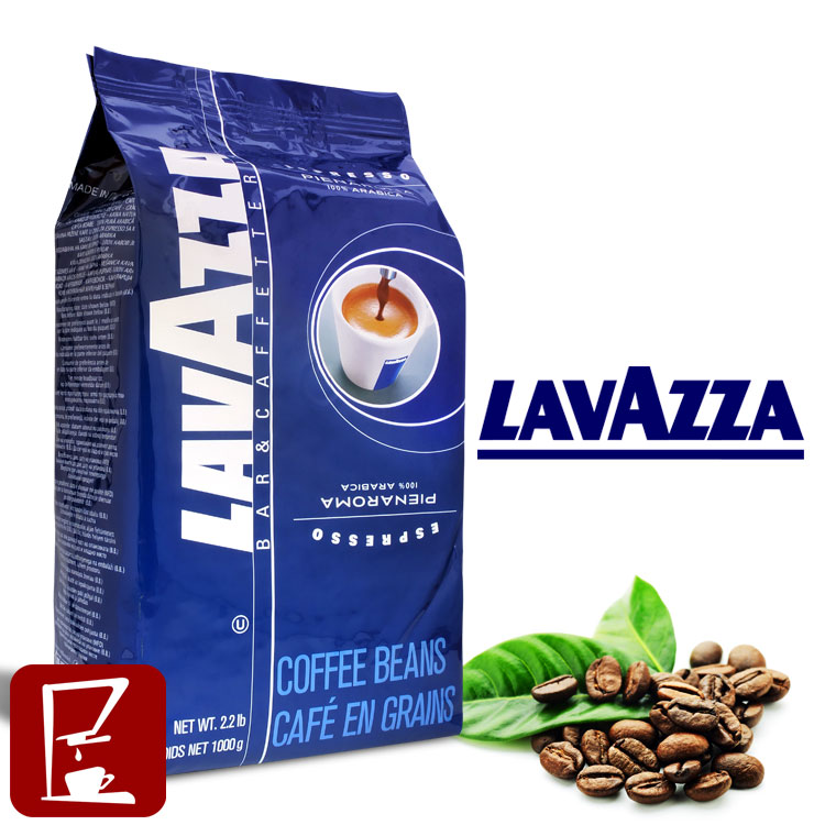 Lavazza coffee beans full blue 1kg pienaroma