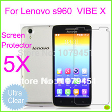 hot sale!5pcs free shipping cell phone Lenovo S960 screen protector.ultra-clear lenovo s960 screen protective film new 2014