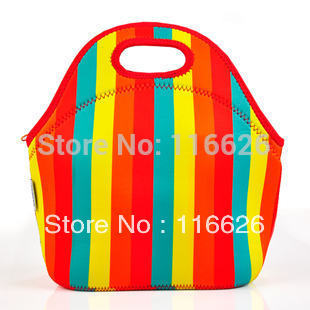 2015 cheap Personalized lunch bags for women Colorful Fashion Neoprene ...