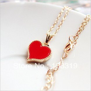 fashion elegant exquisite heart shape necklace jewelry Min order is 5 mix order free shipping