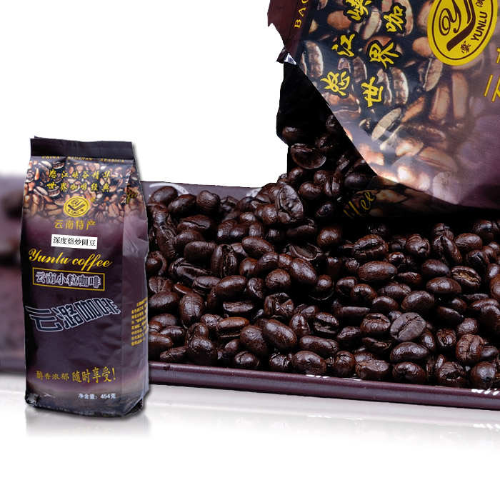  yunlu Round Yunnan Coffea arabica beans scarce amount of 454 g Original flavor
