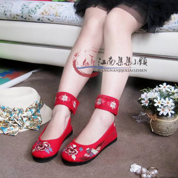 Cotton made Shoes Embroidered national trend shoes multi layered handmade cotton made shoes sole beijing cotton