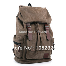 2015 Casual soft Big size canvas women backpack Fashion Europe unisex backpacks Vintage Daily men backpack