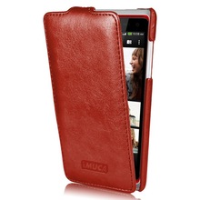 New Brand IMUCA original Cell Phone cases Accessories Cover Case Flip Leather for HTC Desire 600