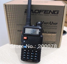 New baofeng uv 5r two way radio uv 5r dual band walkie talkie vhf uhf transceiver