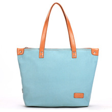 Retro canvas bag handbag canvas shoulder bags for women black blue gray khaki canvas tote bag