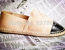 New 2014 Casual Fashion Women Genuine leather Flats Spadrille shoes Ladies Loafers summer shoes Fee shipping 008