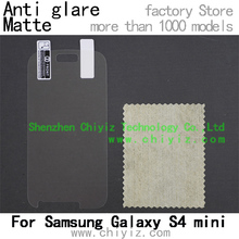 matte anti glare screen protector protective film for Samsung Galaxy S4 mini I9190 I9192 I9195 I9197