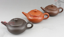 Hot selling 100 handmade 40ml Mini Chinese purple clay puer teapot 3 colors zisha tea pot
