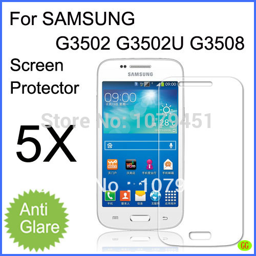 best sale 5pcs free shipping Smartphone Samsung Galaxy Trend 3 G3508 G3502 screen protector matte anti