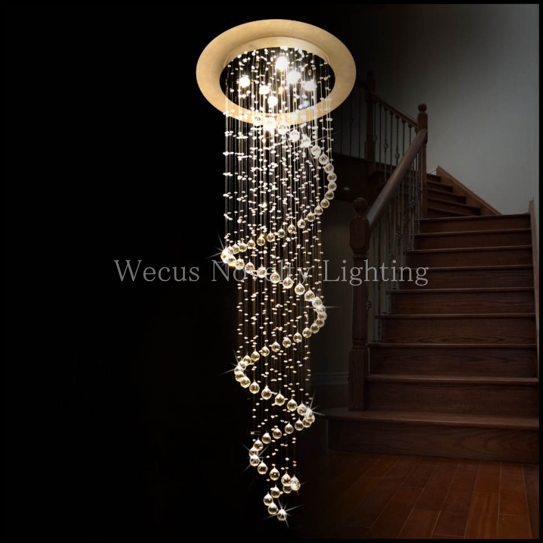 85 265v 4w führte moderne kurze treppe lampe lange pendelleuchte