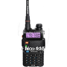 2014 New Black BAOFENG UV-5R VHF/UHF 136-174 / 400-520MHz Dual Band Radio Handheld Tranceiver with free earpiece+free shipping